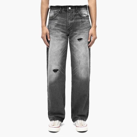 L'home Graphite V2 - Reguler Washed Jeans